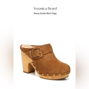 VERONICA BEARD Dacey Suede Mule Clogs Sz 10